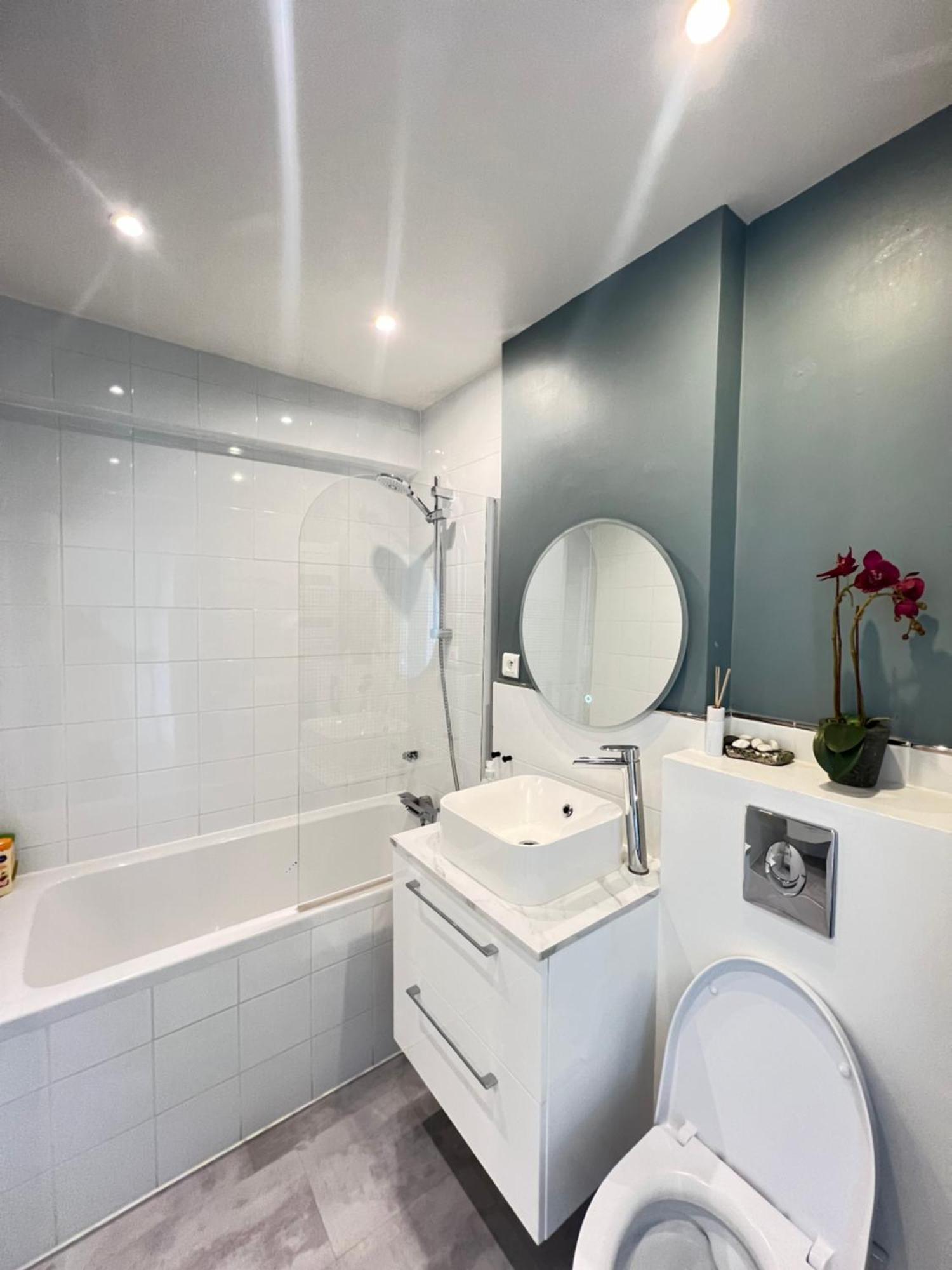 Apartment Home In Paris With View, 15Min Direct To Center Zewnętrze zdjęcie